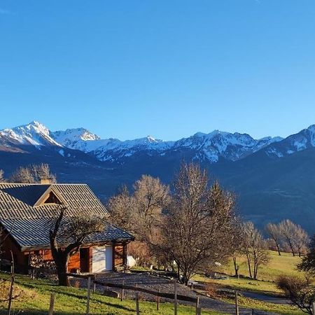 Chalet Mounette Ski Sauna Lac Embrun Puy-Sanieres Ngoại thất bức ảnh
