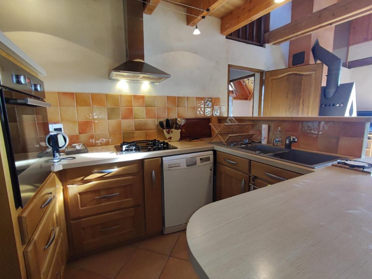Chalet Mounette Ski Sauna Lac Embrun Puy-Sanieres Ngoại thất bức ảnh